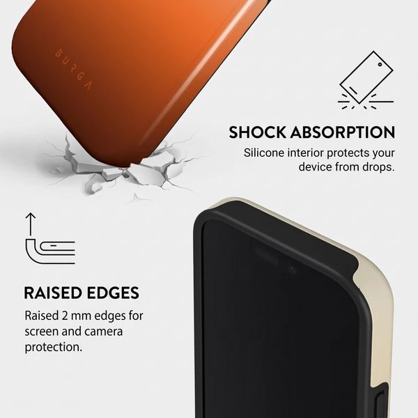 Burga Tough Case with MagSafe Apple iPhone 16 Pro - Slow Burn