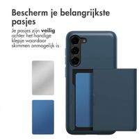 imoshion Backcover met pasjeshouder Samsung Galaxy S23 - Donkerblauw