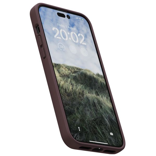 Njorð Collections Genuine Leather Case iPhone 14 Pro Max - Brown