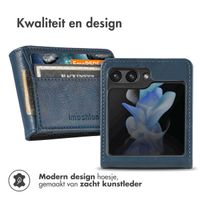 imoshion Luxe Bookcase Samsung Galaxy Z Flip 5 - Donkerblauw