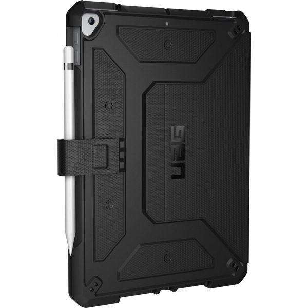 UAG Metropolis Bookcase Apple iPad 9 (2021) 10.2 inch / iPad 8 (2020) 10.2 inch / iPad 7 (2019) 10.2 inch - Zwart