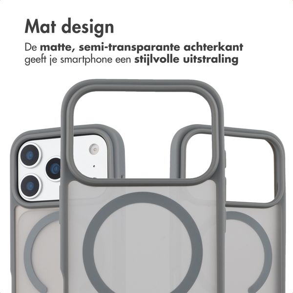 imoshion Color Guard Backcover met MagSafe Apple iPhone 18 Pro / 17 Pro - Grijs