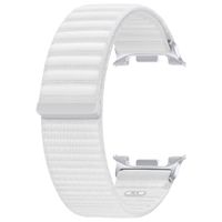 Samsung Originele Fabric Band Samsung Galaxy Watch 8 (40/44mm) / Classic (46mm) - M/L - Wit