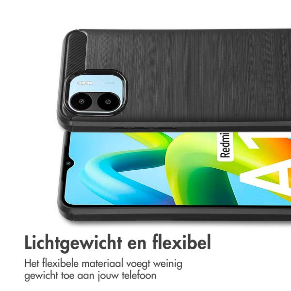 imoshion Brushed Backcover Xiaomi Redmi A1 / A2 - Zwart