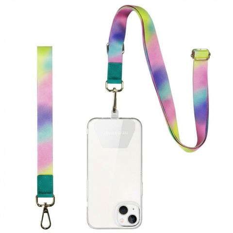 imoshion Universeel verstelbaar telefoonkoord + polsbandje - Holeographic