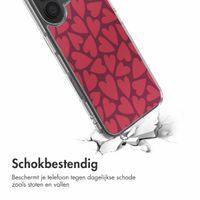 imoshion Design hoesje Apple iPhone 16 - Hearty Coral Dust