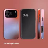 Selencia Vivid Backcover met MagSafe Apple iPhone 17 Pro - Gradient Soft Blush