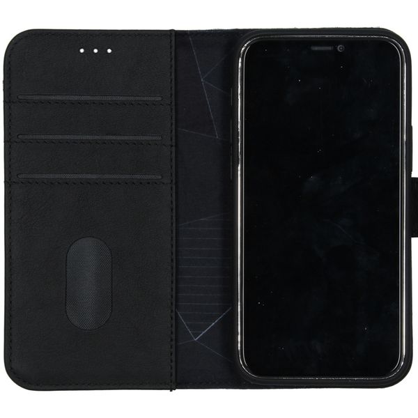 Decoded 2 in 1 Leather Detachable Wallet iPhone 12 Mini - Zwart