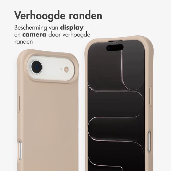 imoshion Color Backcover met afneembaar koord met MagSafe Apple iPhone Air - Nude