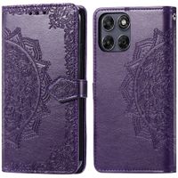 imoshion Mandala Bookcase Motorola Moto G77 - Paars