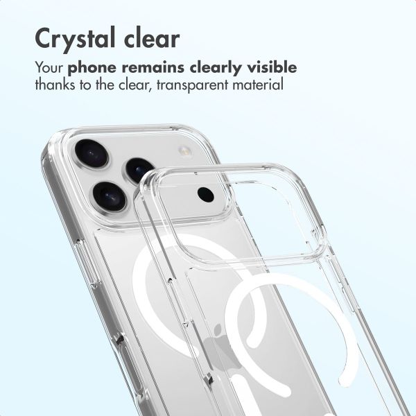 Accezz Xtreme Impact Back Cover with MagSafe Apple iPhone 17 Pro - Transparent