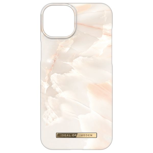 iDeal of Sweden Fashion Backcover iPhone 15 Plus - Rose Pearl Marble