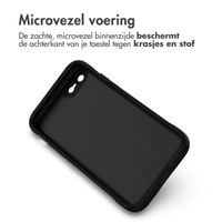 imoshion EasyGrip Backcover iPhone SE (2022 / 2020) / 8 / 7 - Zwart