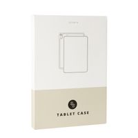 Selencia Riva Bookcase Apple iPad Air 11 inch (2025) M3 / (2024) M2 / Air 5 (2022) / Air 4 (2020) - Beige