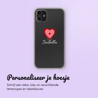 Hoesje met eigen foto en/of tekst Apple iPhone 11 - Hartje