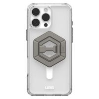 UAG Plyo Pro backcover + Magnetic Ring Stand Apple iPhone 16 Pro Max - Ice White / Titanium