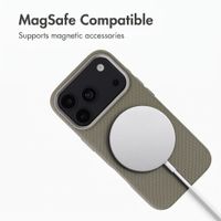 Accezz Mesh Back Cover with MagSafe Apple iPhone 17 Pro Max - Dark Grey