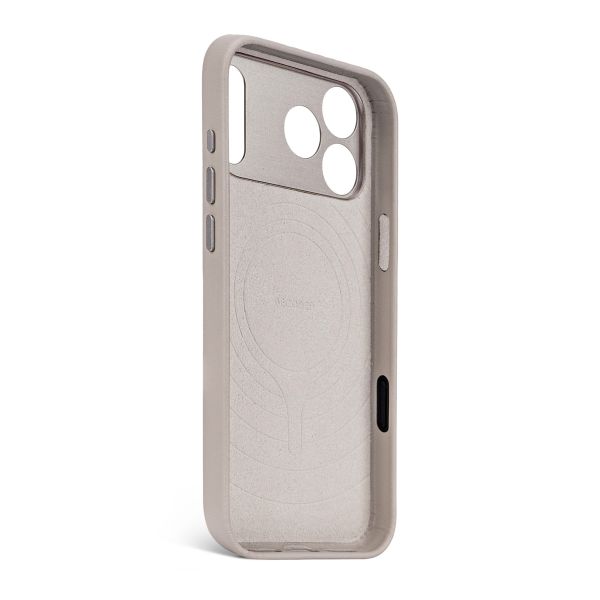 Decoded Leather Backcover MagSafe Apple iPhone 17 Pro Max - Solid Clay