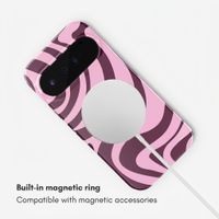 Selencia Vivid Case with MagSafe Google Pixel 11 Pro - Wavy Swirl Pink Plum