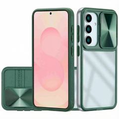 imoshion Camslider Backcover Samsung Galaxy S25 - Donkergroen