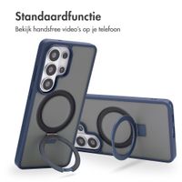 Accezz Ring Stand Backcover met MagSafe Samsung Galaxy S26 Ultra - Blauw