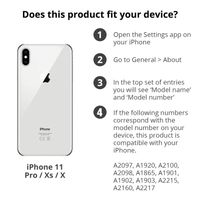 PanzerGlass Privacy Screenprotector iPhone 11 Pro / Xs / X