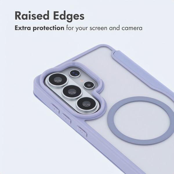 imoshion Transparent Bookcase with MagSafe Samsung Galaxy S26 Ultra - Lilac