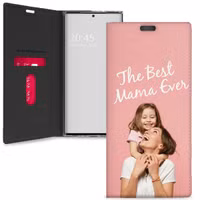 Ontwerp je eigen Samsung Galaxy S23 Ultra gel bookcase hoes