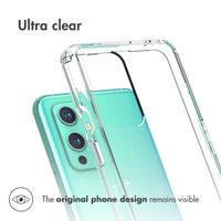 Accezz Xtreme Impact Backcover OnePlus 9 - Transparant