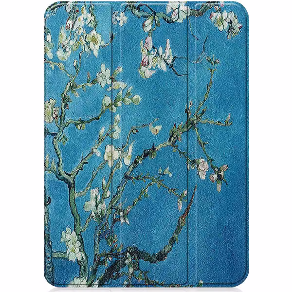 imoshion Design Trifold Bookcase Apple iPad 11 (2025) 11 inch A16 / iPad 10 (2022) 10.9 inch - Green Plant