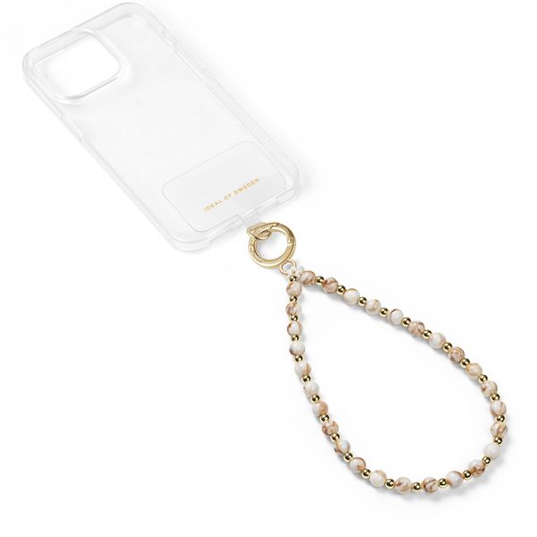 iDeal of Sweden Wristlet Strap - Cloudy Marble