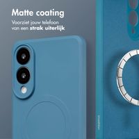 imoshion Color Backcover met MagSafe Samsung Galaxy S25 Edge - Donkerblauw