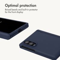 imoshion Colour Back Cover with Stand Samsung Galaxy Z Fold 8 - Dark Blue