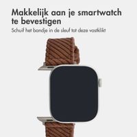 imoshion Corduroy bandje Apple Watch | 44/45/46/49 mm - Bruin