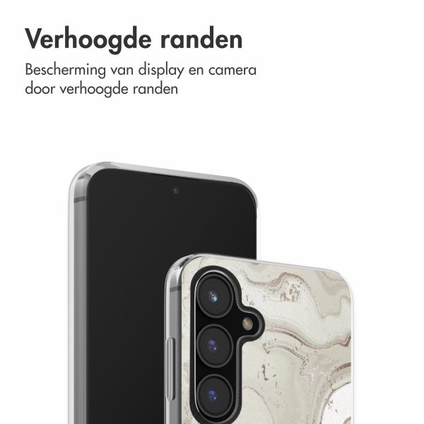 imoshion Design hoesje Samsung Galaxy S24 FE - Sandy Marble