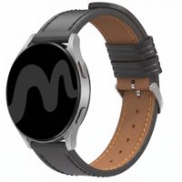 imoshion Modern leren bandje  - Universeel 22 mm aansluiting - Zwart