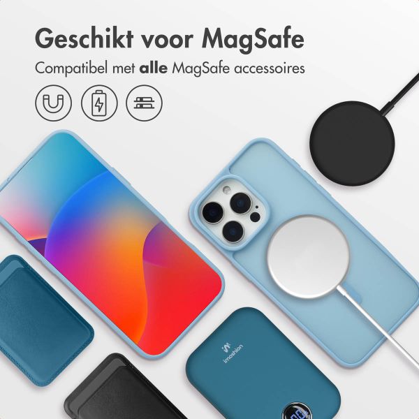 imoshion Color Guard Backcover met MagSafe iPhone 15 Pro Max - Lichtblauw