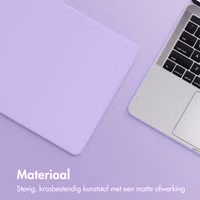 imoshion Hard Cover Apple MacBook Air 15 inch (2023 / 2024 M3 chip / 2025 M4 chip) - Lavender Lilac