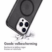 imoshion Sparkle Backcover met MagSafe Apple iPhone 15 Pro Max - Glitter Zwart