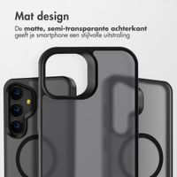 Accezz Rugged Frosted MagSafe Backcover Samsung Galaxy S24 Plus - Zwart