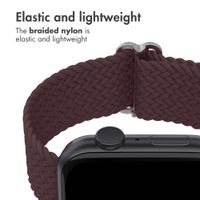 imoshion Woven nylon strap Apple Watch | 38/40/41/42 mm - Burgundy