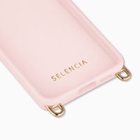 Selencia Rivièra MagSafe Backcover met afneembare haakjes Samsung Galaxy S25 / S24 - Sorbet Pink