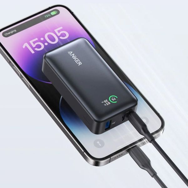 Anker 533 PowerCore 30 Watt Powerbank - 10.000 mAh - Zwart