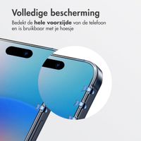 Accezz Gehard Glas Screenprotector + Applicator Apple iPhone 17 Pro Max