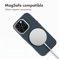 Accezz Mesh Back Cover with MagSafe Apple iPhone 16 Pro - Dark Blue