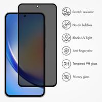 Accezz Tempered Glass Privacy Screen protector Samsung Galaxy A55 (5G) / A35