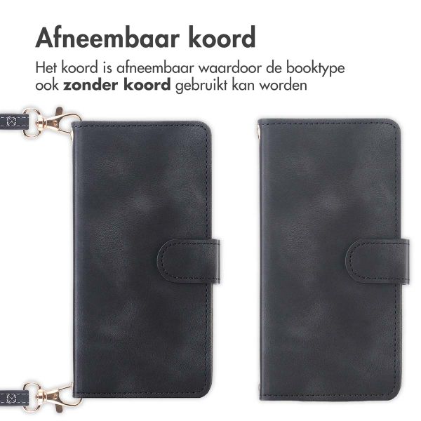 imoshion Bookcase met koord Apple iPhone 13 - Zwart
