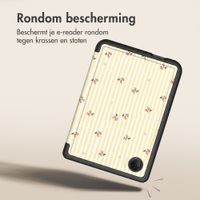 imoshion Design Vouwbare Bookcase Kobo Clara Colour / BW - Garden Stripes