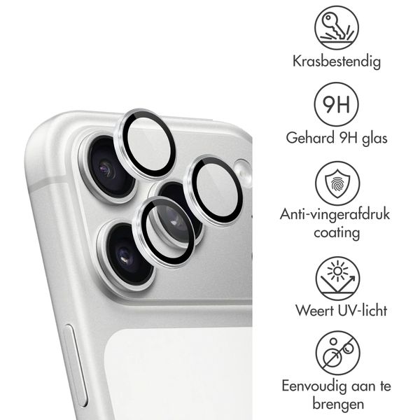 imoshion 2 Pack Camera lens protector voor de Apple iPhone 18 Pro / 18 Pro Max - Silver