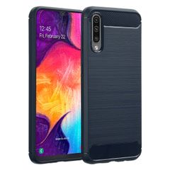 imoshion Brushed Backcover Samsung Galaxy A50 / A30s - Donkerblauw